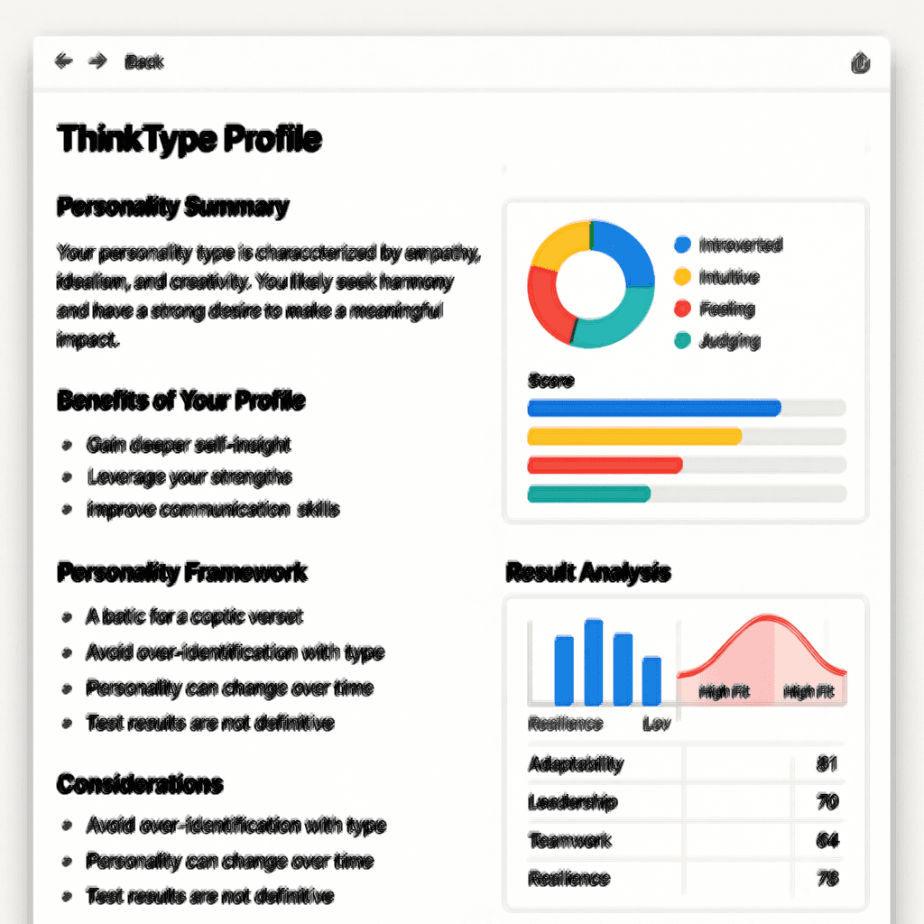ThinkType Profile Example